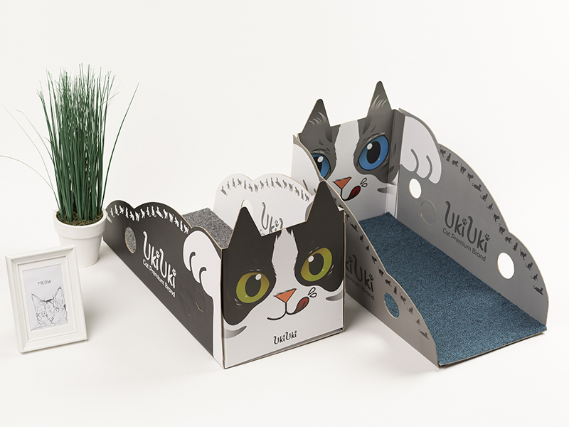 UKIUKI cat scratcher set 3 types