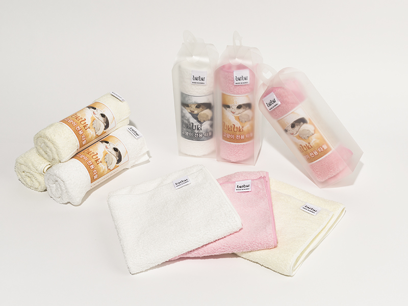 UKIUKI premium cat towel set