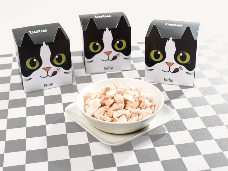 UKIUKI freeze-dried chicken breast cat treats 50g